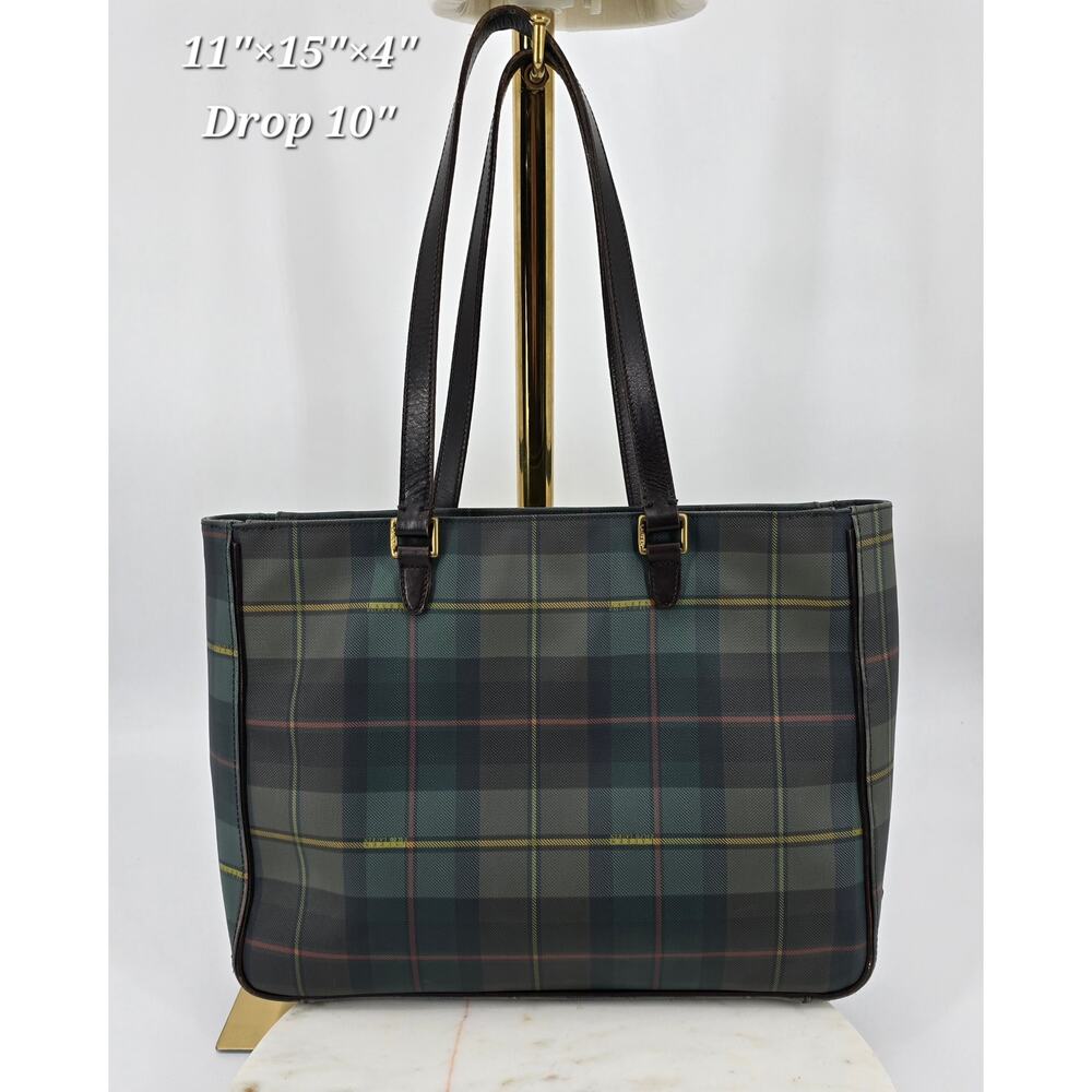 Vintage y2k old money Lauren by Ralph Lauren Limited Classic Canvas Tote